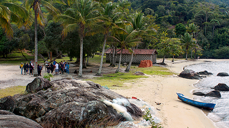 Saco do Mamanguá (RJ), que hoje promove turismo de base comunitária | Foto: Dalmir Ribeiro Lima