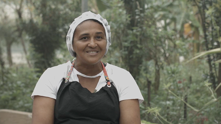 Vilma Martins de Oliveira, agricultora do grupo Mulheres do GAU