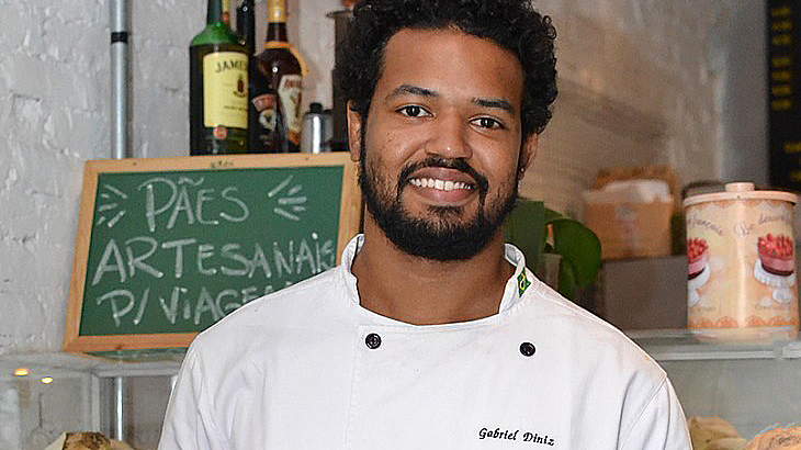 Gabriel Diniz é chef e proprietário da Santo Pão Cafeteria em Araçatuba