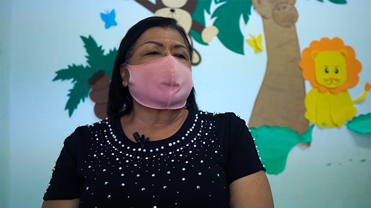 Darcique Batista, coordenadora de creche em Guarulhos (Foto: Divulgação)