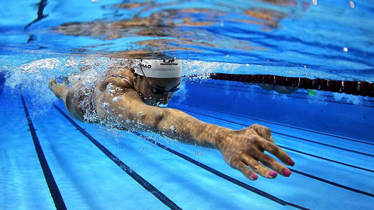 A nadadora Joanna Maranhão. Crédito: Satiro Sodré | SSPress | CBDA