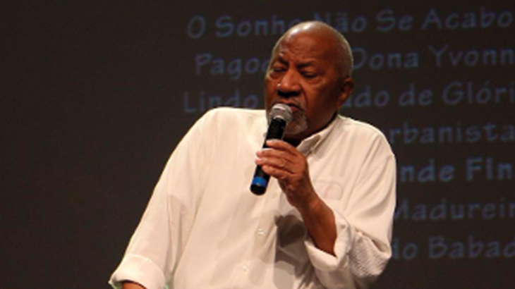 Moisés da Rocha, idealizador do Samba & Academia e apresentador do programa “O Samba Pede Passagem” 
