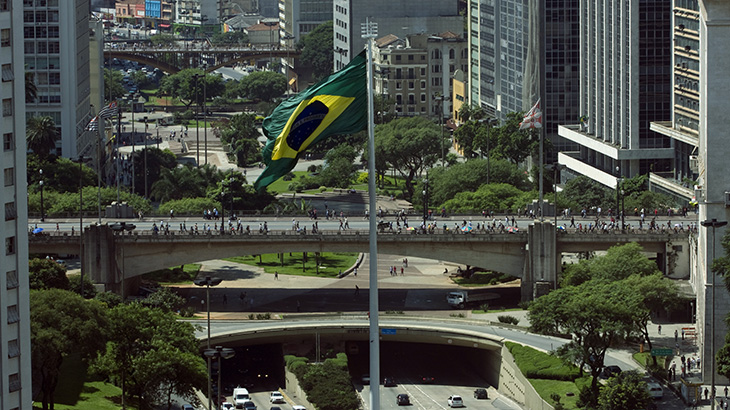 Viaduto do Chá. São Paulo<br>Foto: Miguel Schincariol