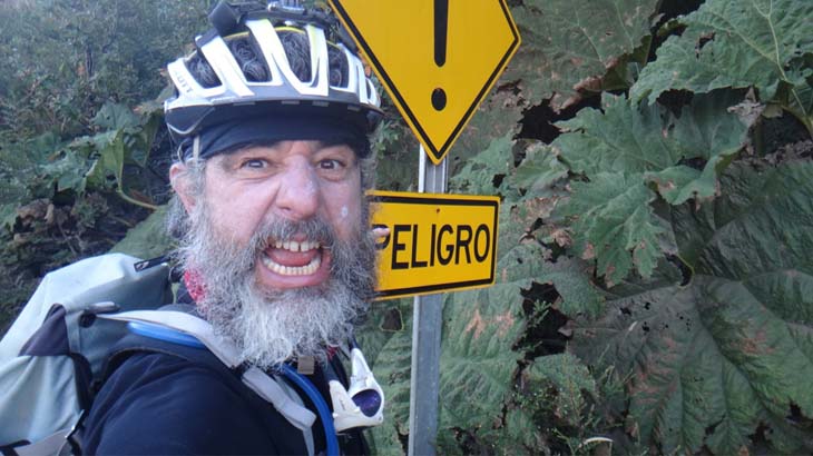 Guilherme Cavallari pedalou 6.000 km da Patagônia à Terra do Fogo