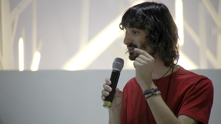 Escritor Carles Sales. Foto: Guilherme de Carvalho