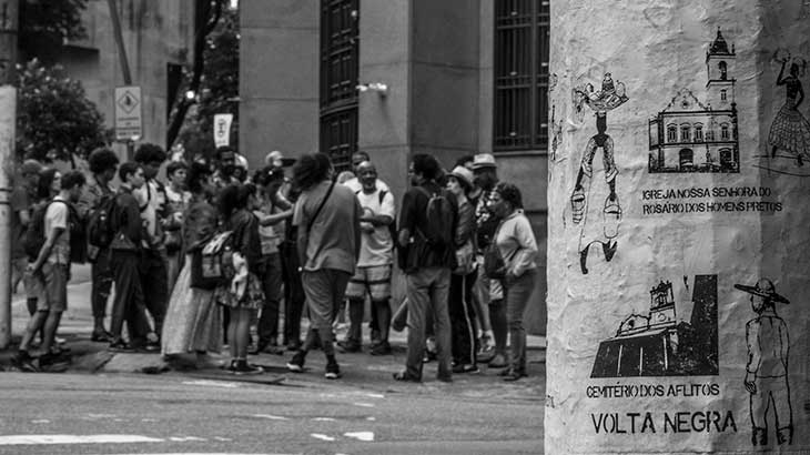 Passeio presencial no centro de São Paulo, antes da pandemia | Foto: João Cardoso Lopes