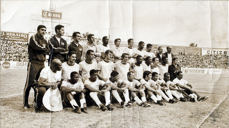 Seleção Brasileira - Copa do Mundo de 1970, México (Foto: Acervo pessoal de Mário Américo Netto)