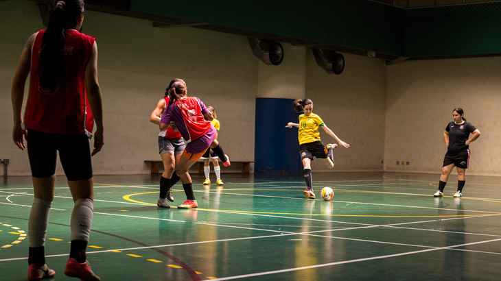 Clube do Futsal Feminino<br> Foto: Thiago Moreira