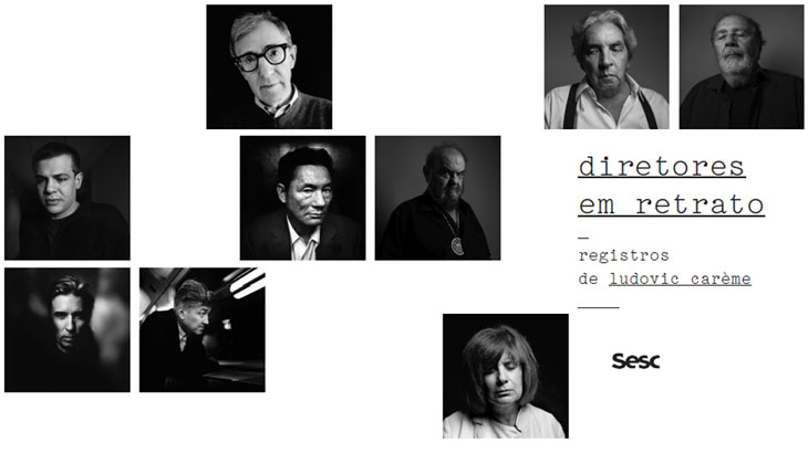 Alguns dos cineastas homenageados na exposição<br>Fotos: © Modds