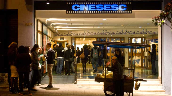 A sala de cinema do CineSesc entra em reforma a partir de janeiro de 2015<br>Foto: Alf Ribeiro