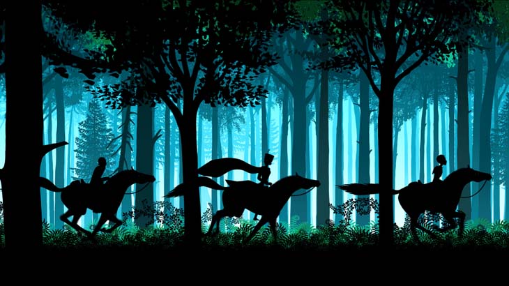 Cena de “Contos da Noite”, animação em 3D do diretor francês Michel Ocelot<br>Divulação