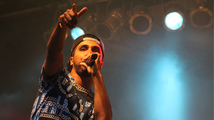 Rashid, um dos nomes de destaque no rap nacional. Foto: Carolina Vidal