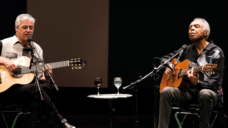 Caetano e Gil: comemorando com turnê pela Europa e shows no Brasil / Foto: Marcelo Justo/Folhapress