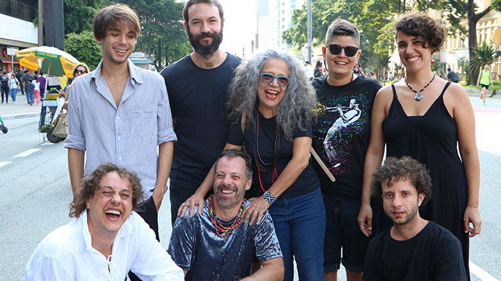 Artistas que integram o projeto Dissonâncias. Foto: Carol Vidal