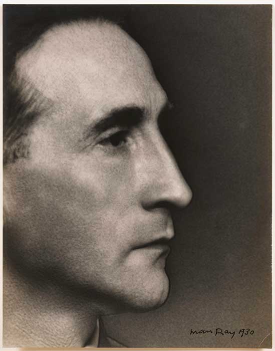 Marcel Duchamp por Man Ray, 1930