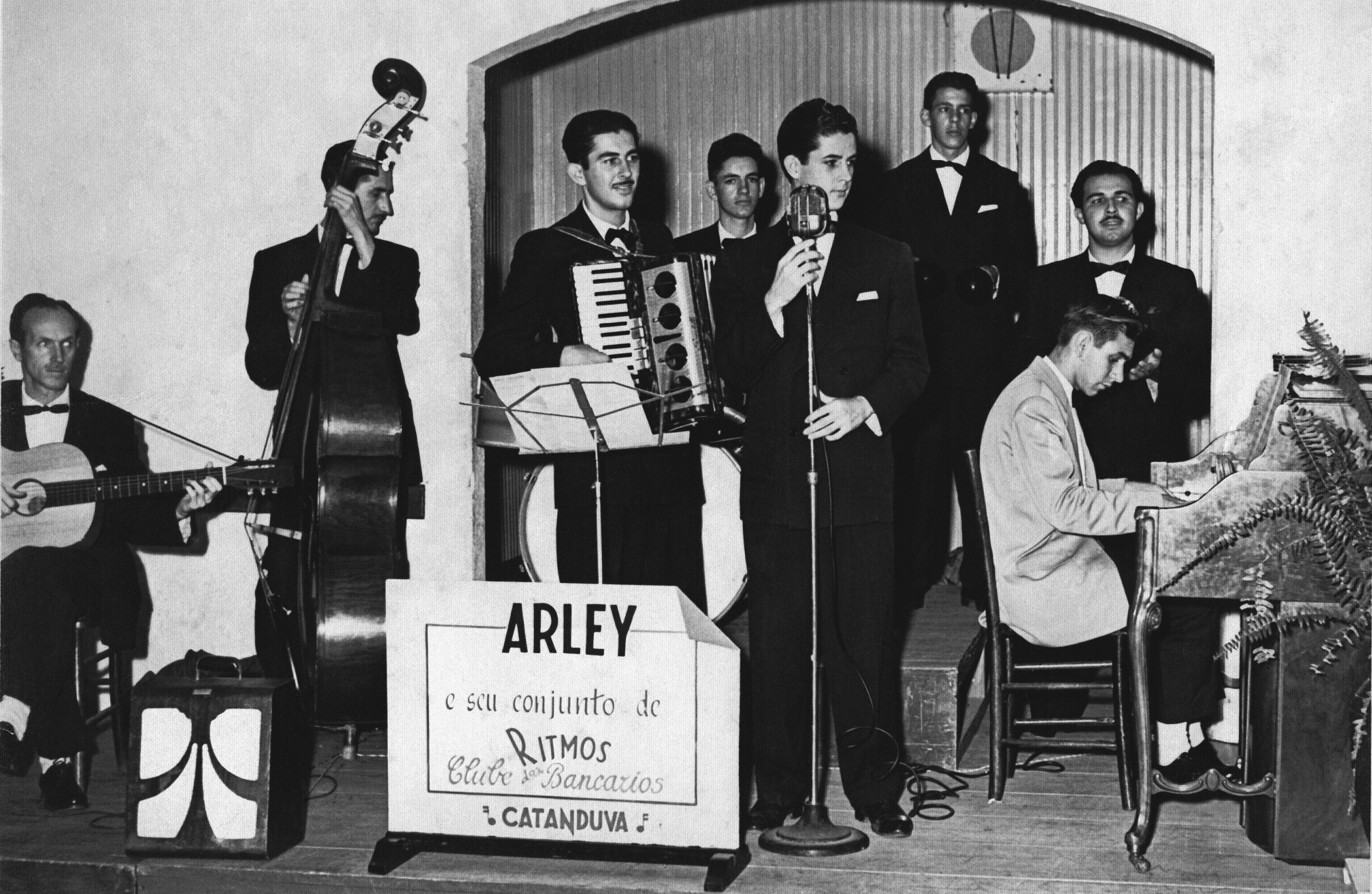 Arley e seu Conjunto de Ritmos, de Catanduva, em 1956