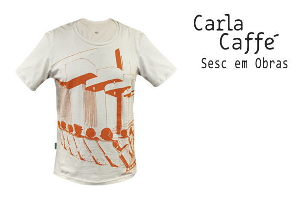 Camiseta | Ilustração inspirada no Teatro Paulo Autran, do Sesc Pinheiros