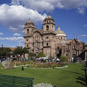 Plaza Mayor, Igreja da Companhia de Jesus, 1651-1688, Cusco, Peru