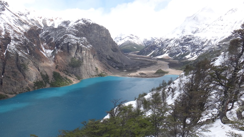 Laguna Verde na Reserva Nacional Jeinimeni, no Chile