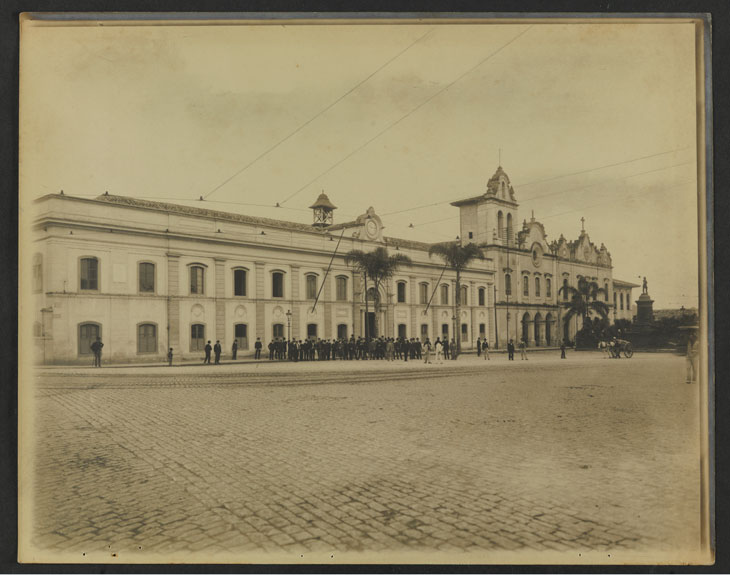 Largo de São Francisco (Militão de Azevedo) - Acervo Fundação Biblioteca Nacional