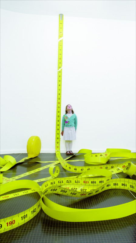 Mètre [Fita métrica - 2007], da artista visual francesa Lilian Bourgeat