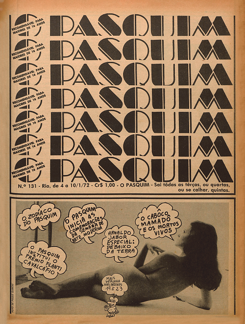 Capa da edição nº 131, de 1972
