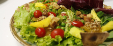 Alimentação: Saladas: Cores e Sabores