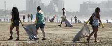 Dia Mundial pela Limpeza das Praias e Rios em Bertioga