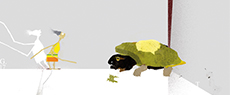 INÉDITOS: A tartaruga e a alface crespa
