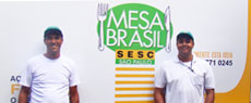 Alimentação: Primeira semana do Mesa Brasil no Sesc Interlagos