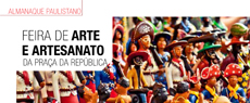 Almanaque Paulistano: Feira de arte e artesanato da Praça da República