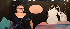 Erica Mizutani e o mural Deságua