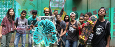 Jovens: Plantando Arte na Horta do Sesc Itaquera