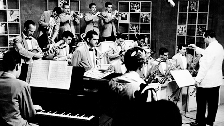 Orquestra Continental de Jaú (1946-1968). Apresentação na TV Tupi, em 1960