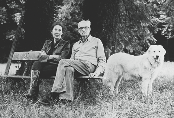Monique Lévi-Strauss, Claude e Fanny. Coleção Monique Lévi-Strauss