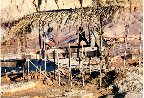 Garimpo de cassiterita, chamado Novo Planeta. Rondonia, 1986. Foto: Joao Farkas