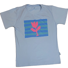 CAMISETA FLOR