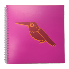 CADERNO BEIJA-FLOR