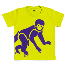 CAMISETA INFANTIL MACACO