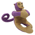 BICHO DE PANO MACACO 