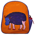MOCHILA INFANTIL HIPOPÓTAMO 