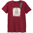 CAMISETA PIMA VINHO CADEIRA GERALDO DE BARROS